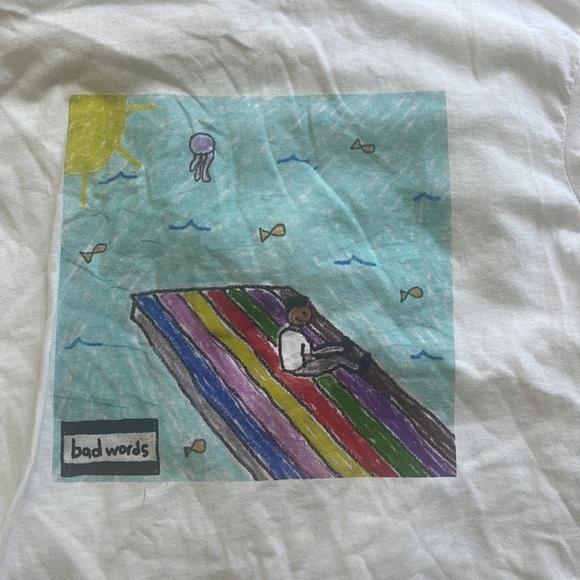 Baby keem tshirt size M melodic blue - Picture 2 of 4